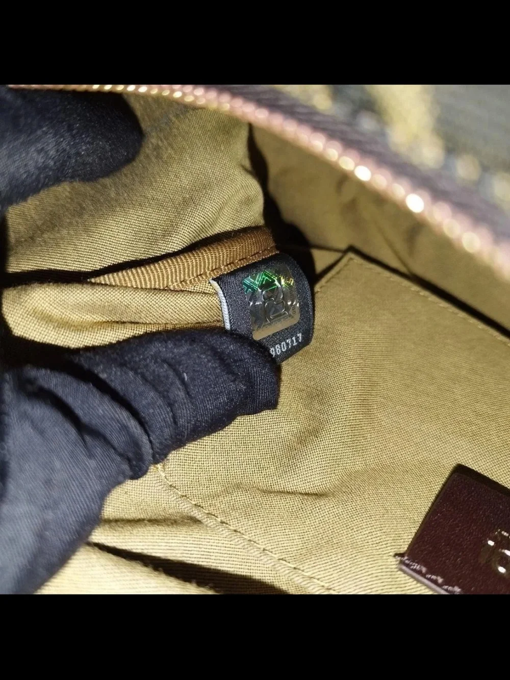 Fendi Brown FF Monogram Canvas Satchel with Black Leather Handles